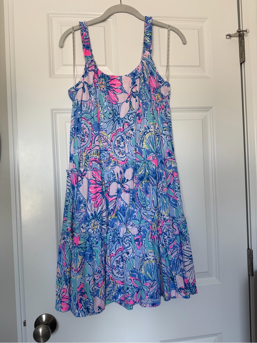 Lilly Pulitzer Loro swing dress size S Got your back pop up print - Picture 8 of 12